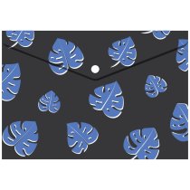 Папка-конверт А4 на кнопці, 180 мкм