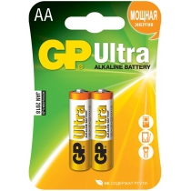 Батарейка GP Ultra Alkaline AA 2 штуки в упаковці