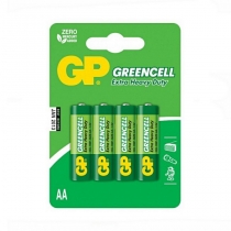 Батарейка GP Greencell AA 4 штуки в упаковці