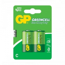 Батарейка GP Greencell R14C 2 штуки в упаковці