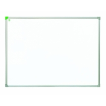 Дошка магнітно-маркерна, ТМ 2x3, EcoBoard, алюмінієва рамка, 60 x 40 см., колір білий