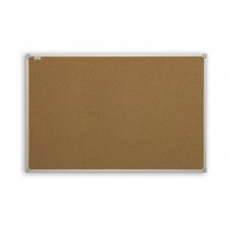 Дошка коркова ТМ 2x3, рамка алюмінієва C-line, 180 x 120 см