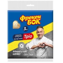 Серветка ТМ Фрекен Бок целюлоза Тріо, 3 шт