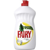 Засіб для миття посуду лимон рідина Fairy 500 мл