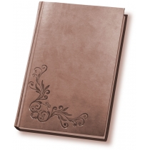 Щоденник напівдатований, А5, Vivella "Візерунок", коричневий