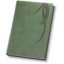 Щоденник напівдатований, А5, Vivella "Хвиля", зелений