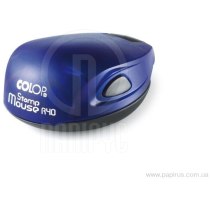 Карманная оснастка для круглой печати COLOP Stamp Mouse R40; индиго