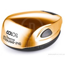 Карманная оснастка для круглой печати COLOP Stamp Mouse R40; золото