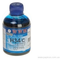 Чорнила для HP, H34/С, cyan, VT0550, 200 г.