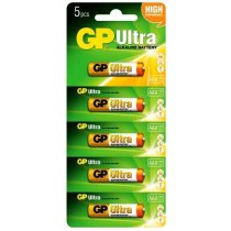 Батарейка GP Ultra Alkaline AAA 5 штуки в упаковці