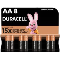 Батарейка DURACELL АА MN1500 8шт. в упаковці