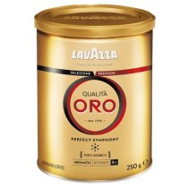 Кава мелена Lavazza "Qualita Oro", 250г, з/б