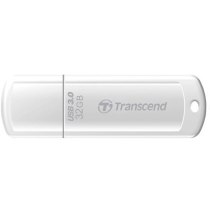 Флеш-пам'ять 32Gb Transcend USB 3.0, білий