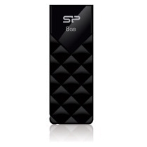 Флеш-пам'ять 8Gb Silicon Power USB 2.0, чорний