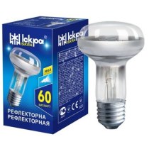 Лампа рефлекторная 60W E27 R63, ИСКРА