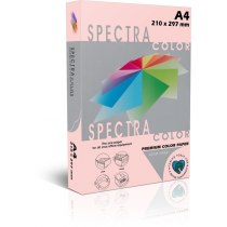 Папір кольоровий SINAR SPECTRA А4 80 г/м2, 500 арк., пастель, рожева