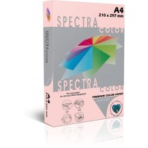 Папір кольоровий SINAR SPECTRA А4 80 г/м2, 500 арк., пастель, рожева