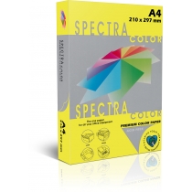 Папір кольоровий SINAR SPECTRA А4 75 г/м2, 500 арк, неон, жовта