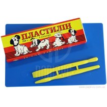Набір для ліпки: дощечка + 2 стеки + пластилін