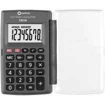 Калькулятор кишеньковий Optima О75518