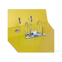 Папка-регистратор LUX А4 5см желтая (собранная)