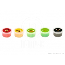 Пластилин Angry Birds, 6 цветов