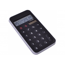 Калькулятор кишеньковий Optima 12 розрядів, розмір 115*58,5*9,6 мм, чорний