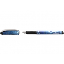 Ручка перова (без картриджа) SCHNEIDER GLAM, синя