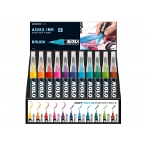 Набір акварельних маркерів Aqua Ink в дисплеї, 1 мм, 81 шт.