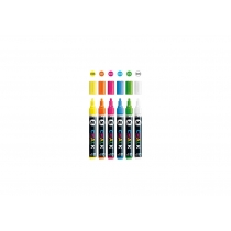 Набір маркерів крейдових CHALK Marker Basic-Set 2, Neon, 4мм, 6 шт.