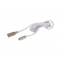 Кабель USB - microUSB 1 м, Greenwave, White (R0014172)