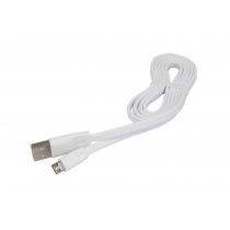 Кабель USB - microUSB 1 м, Greenwave, White (R0014170)