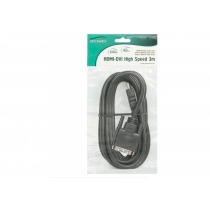 Кабель HDMI-DVI HS 3 м Greenwave, Black (R0004731)