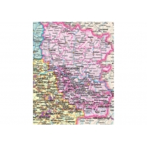 Карта. Україна. Політико-адміністративна 150х105 см