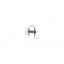 Крепёж настенный VOGELS EFW 8206 черный