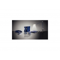 Степлер металевий Leitz New NeXXt Style, 30 арк., титановий синій, скоба №24/6, 26/6