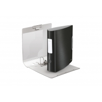 Папка-регистратор Leitz Active Style 180°, 82мм, сатиновый черный