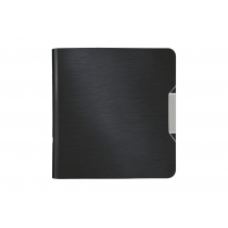 Папка-регистратор Leitz Active Style 180°, 82мм, сатиновый черный