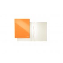 Швидкозшивач Leitz WOW, 250листів, А4, колір помаранчевий металік