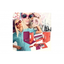 Папка-регистратор Leitz Active Urban Chic 180°, 65мм, красный