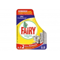 Средство для мытья посуды жидкость сочный лимон FAIRY 5 л