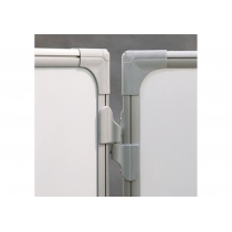 Дошка магнітно-маркерна, ТМ 2x3, алюмінієва рамка, 120 x 240 x 90 см., колір білий