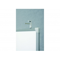 Дошка магнітно-маркерна, ТМ 2x3, EcoBoard, алюмінієва рамка, 80 x 60 см., колір білий