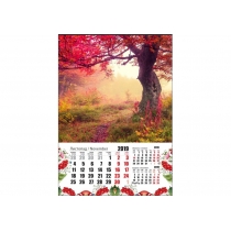 Календар перекідний настінний 2019 (природа)