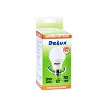 Лампа світлодіодна DELUX BL 60 10Вт 4100K 220В E27 білий