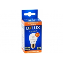 Лампа світлодіодна DELUX BL50P 6 Вт 4000K 220В E27 crystal білий