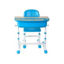 Комплект парта + стілець трансформери FUNDESK Capri Blue