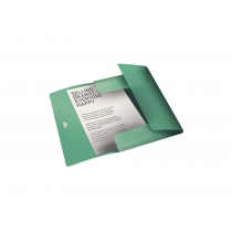 Папка-бокс на резинке Esselte Colour'ice, PP на 150л., цвет зеленый
