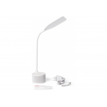 Лампа настільна світлодіодна MAXUS DKL 8W 3000-5700K Sound біла