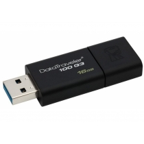 Флеш-пам'ять 16Gb KINGSTON USB 3.0, чорний